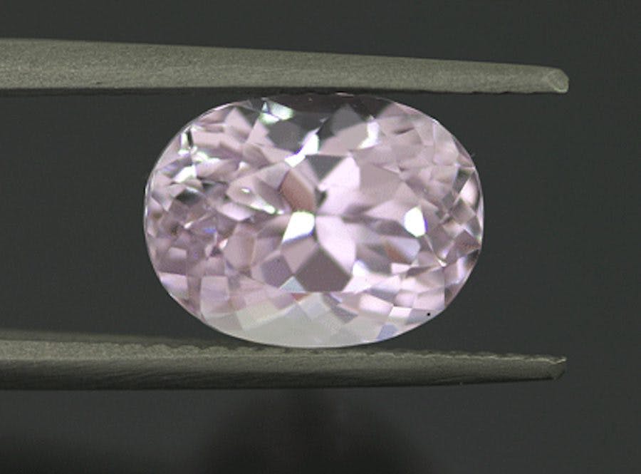 brilliant-cut kunzite- rare engagement ring stones