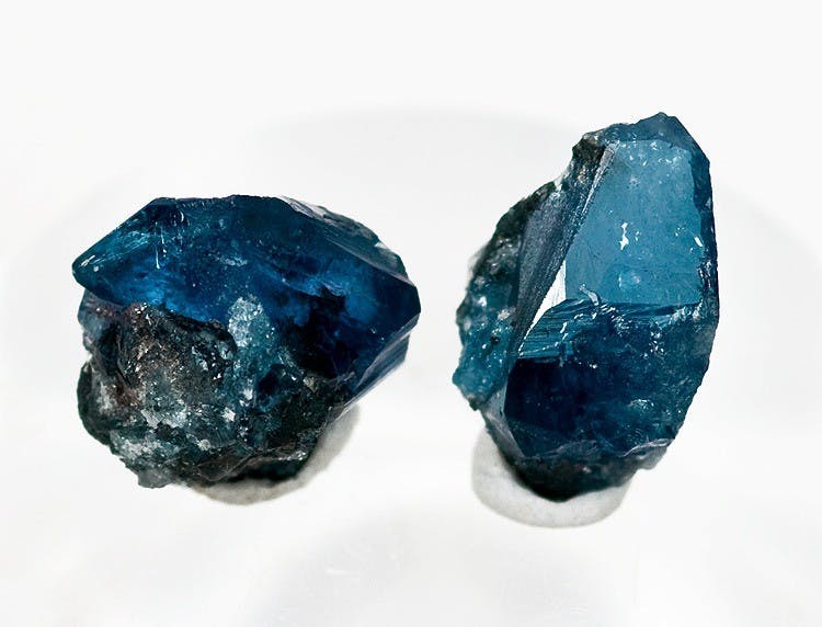 blue gemstones - scorodite